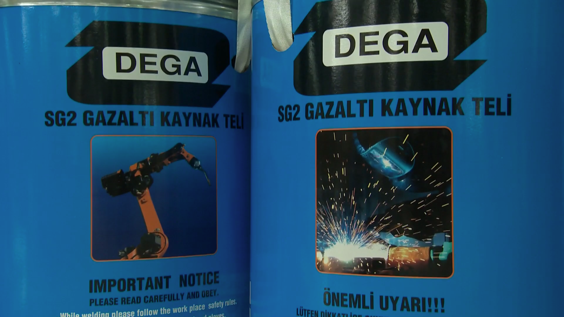 Ambalajlanmış Nihai Kaynak Teli